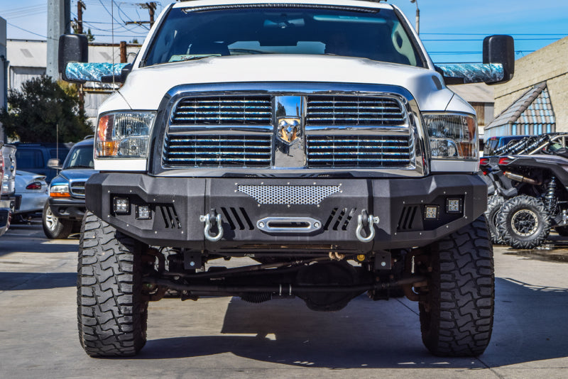 DV8 Offroad 10-18 RAM 2500 Front Bumper - Bumpers Grilles & Guards