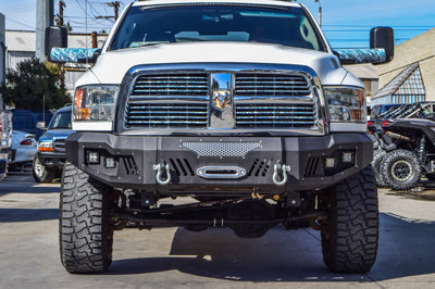 DV8 Offroad 10-18 RAM 2500 Front Bumper - Bumpers Grilles & Guards
