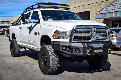 DV8 Offroad 10-18 RAM 2500 Front Bumper - Bumpers Grilles & Guards