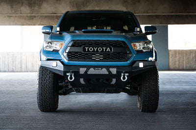 DV8 Offroad 16-23 Toyota Tacoma MTO Series Front Bumper - Bumpers Grilles & Guards
