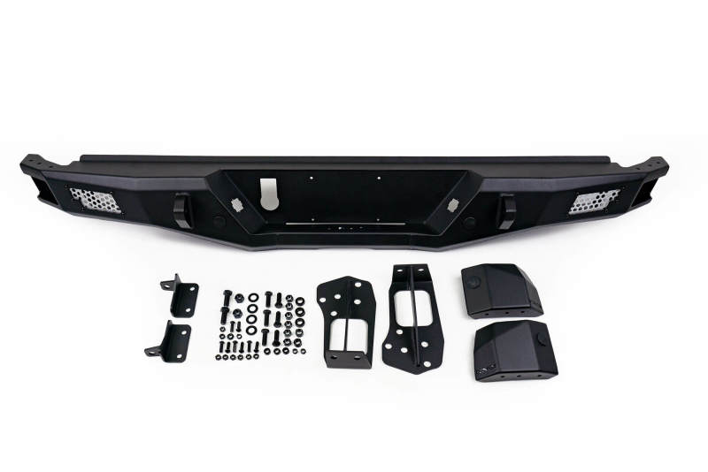DV8 Offroad 16-23 Toyota Tacoma MTO Series Rear Bumper - Bumpers Grilles & Guards