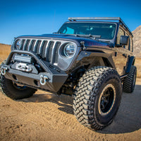 DV8 Offroad 18-21 Jeep Wrangler JL 4-Door Roof Rack - Roofs & Accessories