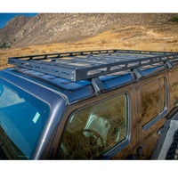 DV8 Offroad 18-21 Jeep Wrangler JL 4-Door Roof Rack - Roofs & Accessories