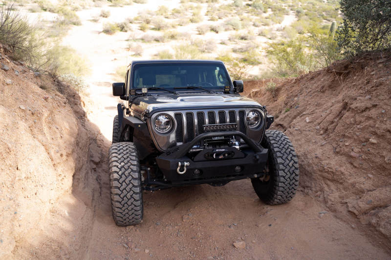 DV8 Offroad 18-22 Jeep Gladiator JT Cowl Light Bar Bracket - Lights