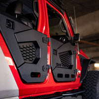 DV8 Offroad 18-22 Jeep Wrangler JL/JT Spec Series Half Doors - Rear Set - Exterior Styling