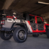 DV8 Offroad 18-22 Jeep Wrangler JL/JT Spec Series Half Doors - Rear Set - Exterior Styling