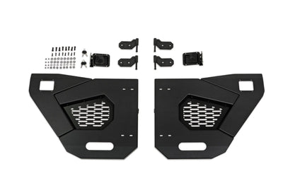 DV8 Offroad 18-22 Jeep Wrangler JL/JT Spec Series Half Doors - Rear Set - Exterior Styling
