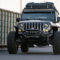 DV8 Offroad 18-23 Wrangler JL/Gladiator JT Spec Series Front Bumper - Bumpers Grilles & Guards