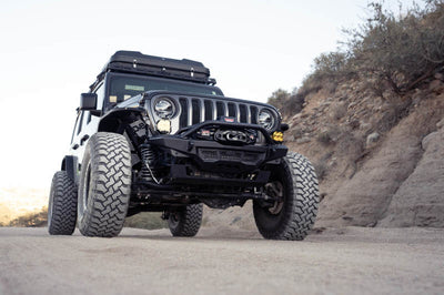 DV8 Offroad 18-23 Wrangler JL/Gladiator JT Spec Series Front Bumper - Bumpers Grilles & Guards