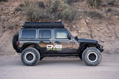 DV8 Offroad 18-23 Wrangler JL/Gladiator JT Spec Series Front Bumper - Bumpers Grilles & Guards
