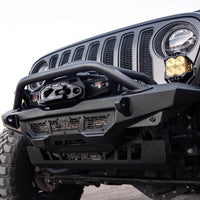 DV8 Offroad 18-23 Wrangler JL/Gladiator JT Spec Series Front Bumper - Bumpers Grilles & Guards