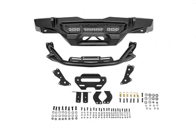 DV8 Offroad 18-23 Wrangler JL/Gladiator JT Spec Series Front Bumper - Bumpers Grilles & Guards