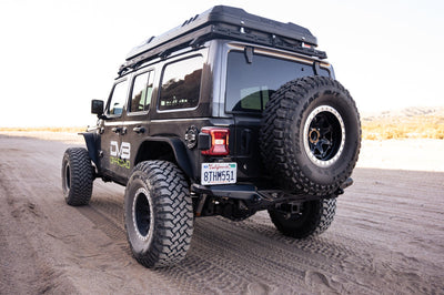 DV8 Offroad 18-23 Wrangler JL Spec Series Rear Bumper - Bumpers Grilles & Guards