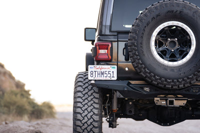 DV8 Offroad 18-23 Wrangler JL Spec Series Rear Bumper - Bumpers Grilles & Guards