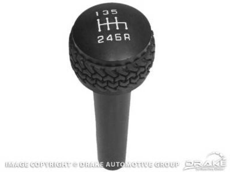 DV8 Offroad 2005-2010 Jeep TJ/JK 6-Speed Shift Knob Black Finish - Interior Accessories