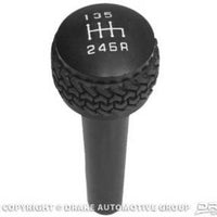 DV8 Offroad 2005-2010 Jeep TJ/JK 6-Speed Shift Knob Black Finish - Interior Accessories