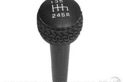 DV8 Offroad 2005-2010 Jeep TJ/JK 6-Speed Shift Knob Black Finish - Interior Accessories