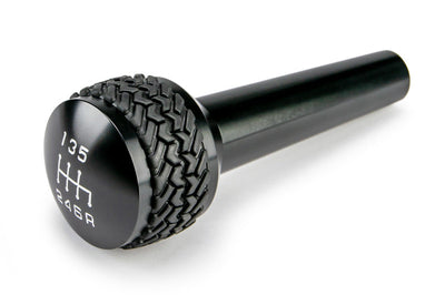 DV8 Offroad 2005-2010 Jeep TJ/JK 6-Speed Shift Knob Black Finish - Interior Accessories
