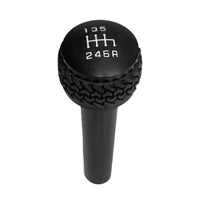DV8 Offroad 2005-2010 Jeep TJ/JK 6-Speed Shift Knob Black Finish - Interior Accessories