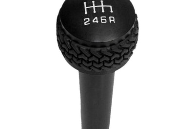 DV8 Offroad 2005-2010 Jeep TJ/JK 6-Speed Shift Knob Black Finish - Interior Accessories