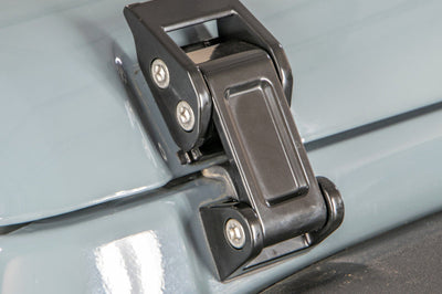 DV8 Offroad 2007-2018 Jeep Rocklaw Hood Catch System - Fabrication