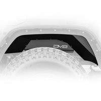 DV8 Offroad 201 + Jeep Gladiator Rear Inner Fenders - Black - Body Armor & Protection