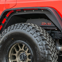 DV8 Offroad 201 + Jeep Gladiator Rear Inner Fenders - Black - Body Armor & Protection