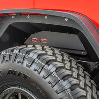 DV8 Offroad 201 + Jeep Gladiator Rear Inner Fenders - Black - Body Armor & Protection