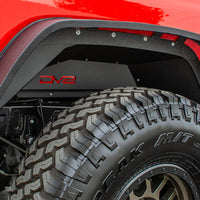 DV8 Offroad 201 + Jeep Gladiator Rear Inner Fenders - Black - Body Armor & Protection