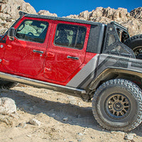 DV8 Offroad 201 + Jeep Gladiator Rear Inner Fenders - Black - Body Armor & Protection