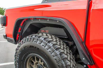 DV8 Offroad 201 + Jeep Gladiator Rear Inner Fenders - Black - Body Armor & Protection