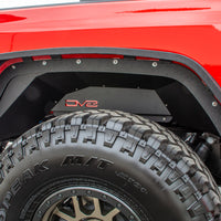 DV8 Offroad 201 + Jeep Gladiator Rear Inner Fenders - Black - Body Armor & Protection