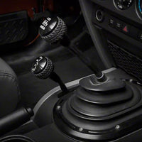 DV8 Offroad 2011-2018 Jeep JK 6-Speed Shift Knob Black - Interior Accessories