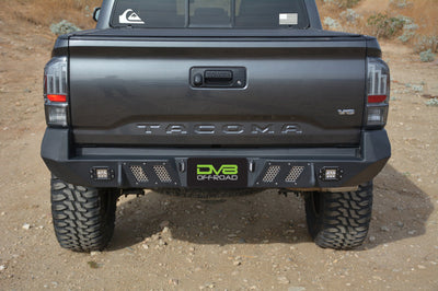 DV8 Offroad 2016 + Toyota Tacoma Rear Bumper - Bumpers Grilles & Guards