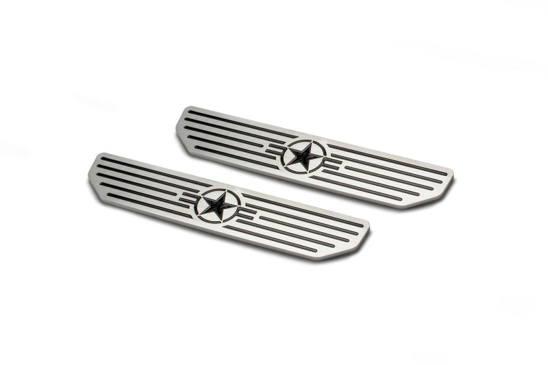DV8 Offroad 2018-2019 Jeep Gladiator JL Front Sill Plates - Body Armor & Protection