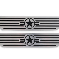 DV8 Offroad 2018-2019 Jeep Gladiator JL Rear Sill Plates - Body Armor & Protection