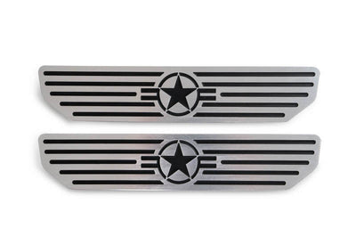 DV8 Offroad 2018-2019 Jeep Gladiator JL Rear Sill Plates - Body Armor & Protection