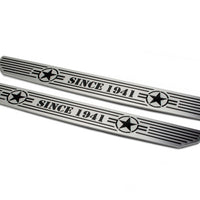 DV8 Offroad 2018-2019 Jeep Gladiator JL Rear Sill Plates - Body Armor & Protection