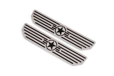 DV8 Offroad 2018-2019 Jeep Gladiator JL Rear Sill Plates - Body Armor & Protection