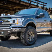 DV8 Offroad 2018 + Ford F-150 Front Bumper w/ Light Holes - Bumpers Grilles & Guards