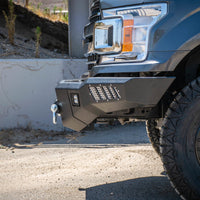 DV8 Offroad 2018 + Ford F-150 Front Bumper w/ Light Holes - Bumpers Grilles & Guards