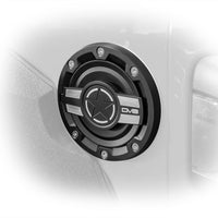 DV8 Offroad 2018 + Jeep JL Aluminum Fuel Door for 20-Pres Wrangler - Delivery