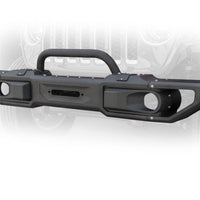 DV8 Offroad 2018 + Jeep JL/Gladiator Winch Ready Front Bumper - Bumpers Grilles & Guards