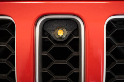 DV8 Offroad 2018+ Jeep JL Grill Amber Marker Lights - Bumpers Grilles & Guards