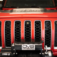 DV8 Offroad 2018+ Jeep JL Grill Amber Marker Lights - Bumpers Grilles & Guards