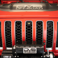 DV8 Offroad 2018+ Jeep JL Grill Amber Marker Lights - Bumpers Grilles & Guards