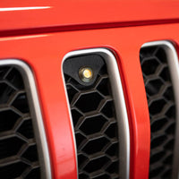 DV8 Offroad 2018+ Jeep JL Grill Amber Marker Lights - Bumpers Grilles & Guards