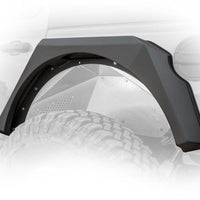 DV8 Offroad 2018 + Jeep Wrangler JL Armor Fenders w/ LED Turn Signal Lights - Exterior Styling