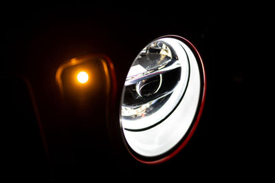 DV8 Offroad 2018 + Jeep Wrangler JL/Gladiator LED Projector Headlights - Lights