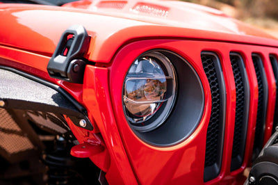 DV8 Offroad 2018 + Jeep Wrangler JL/Gladiator LED Projector Headlights - Lights